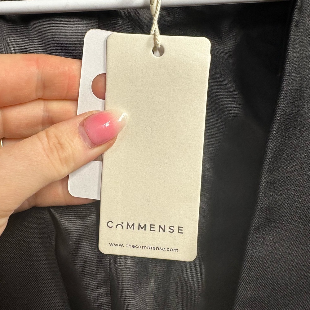 Commense Black Tailored Blazer Jacket Size Large - Picture 3 of 7